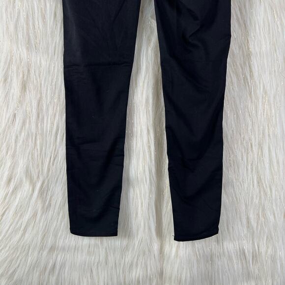 J Brand Super Skinny Skinny Pitch Low Rise Leggings Jeggings Jeans Black Stretch - Picture 6 of 11